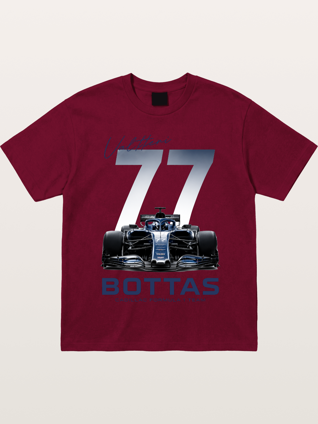 Valtteri Bottas Cadillac F1 77 Gildan T-shirt