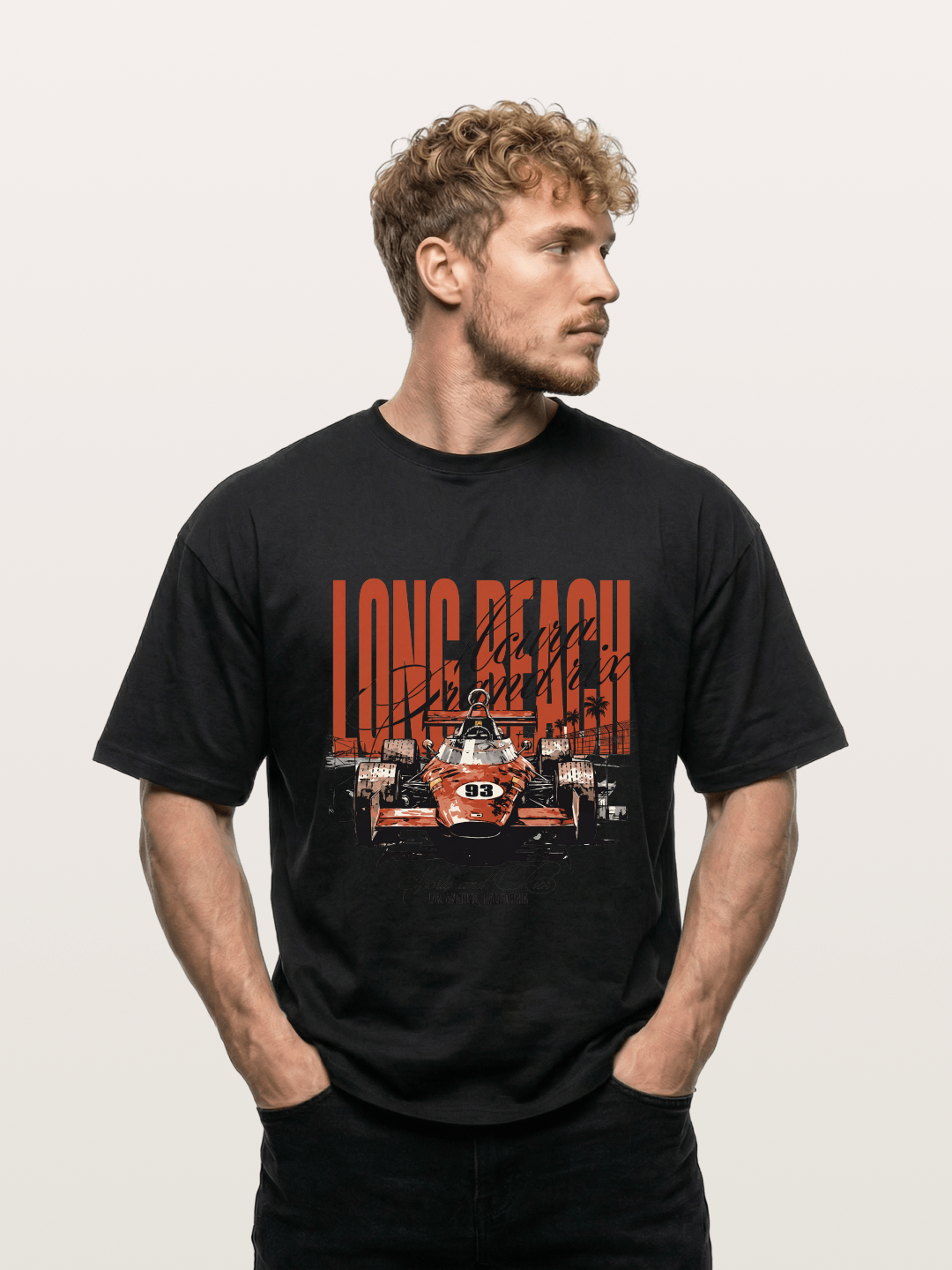 Long Beach Grand Prix Art Gildan T-shirt