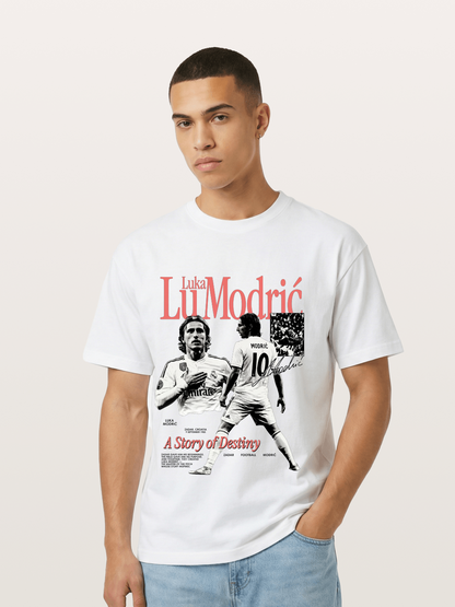 Luka Modric Destiny Story Gildan T-shirt
