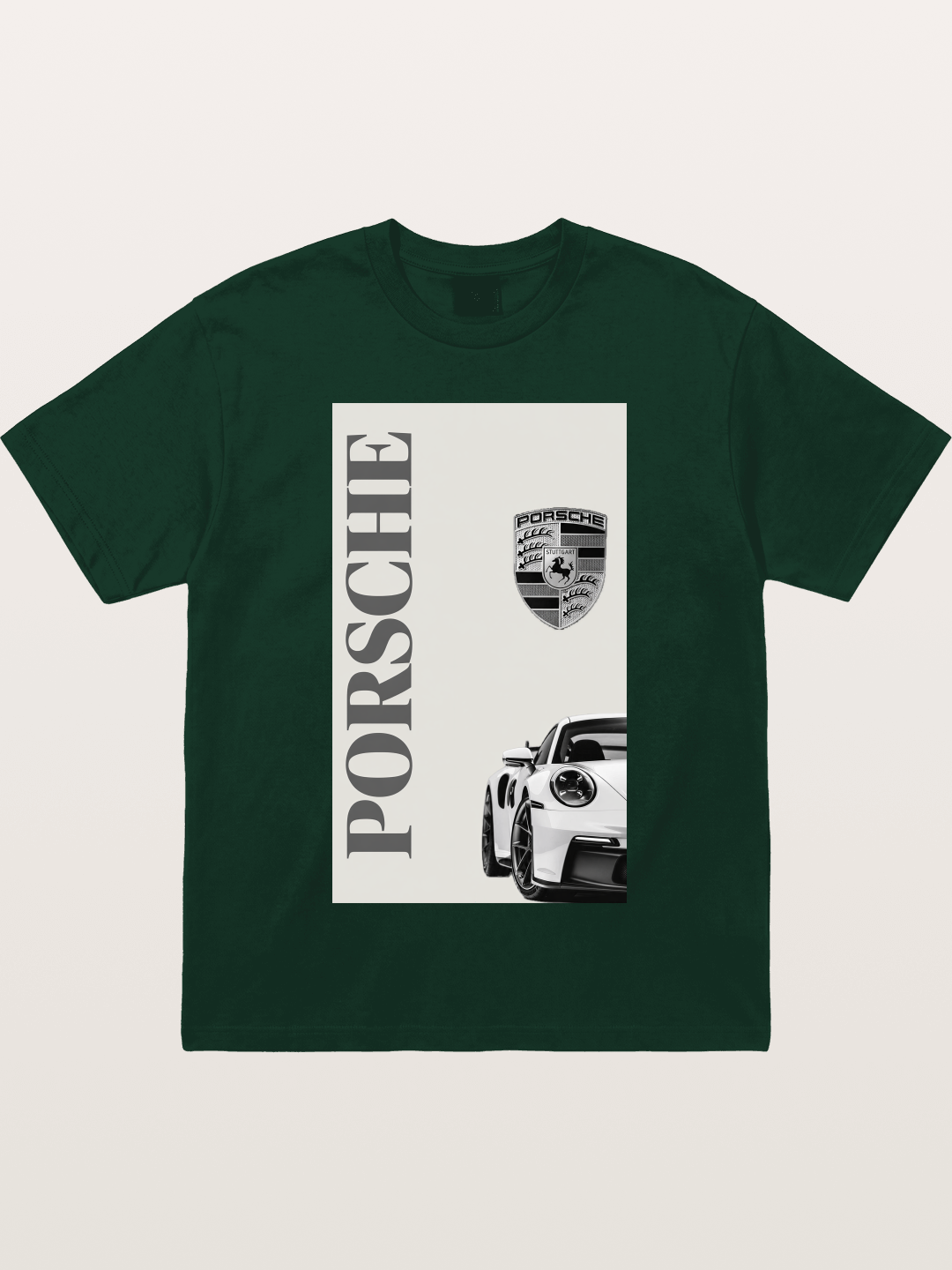 Porsche Minimal Emblem Art Gildan T-shirt