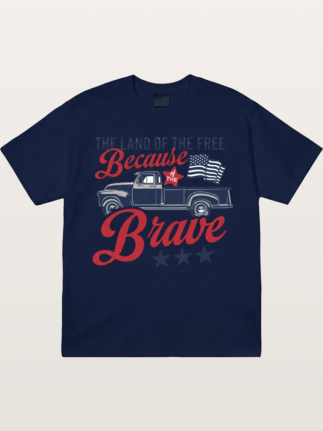 Land of the Free Vintage American Truck Gildan T-shirt
