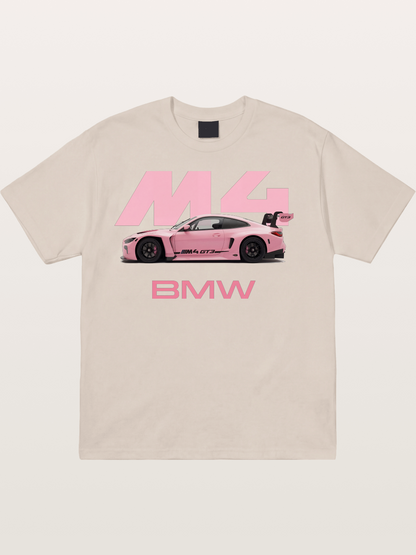 M4 Pink Cotton T-shirt