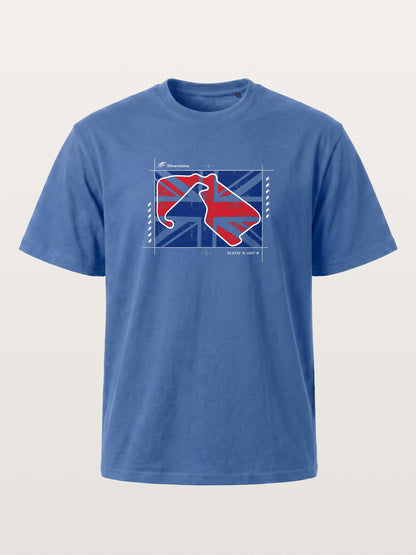 Vintage Union Jack F1 British Theme Gildan T-shirt