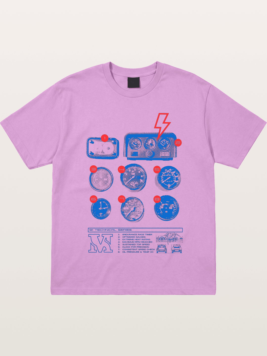 Speed Check Gildan T-shirt