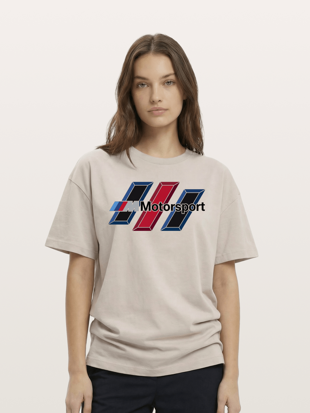BMW M Motorsport Badge Art Cotton T-shirt