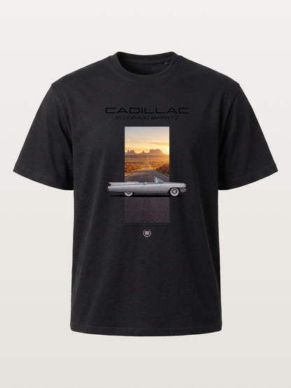 Cadillac Eldorado Desert Sunset Card Cotton T-shirt