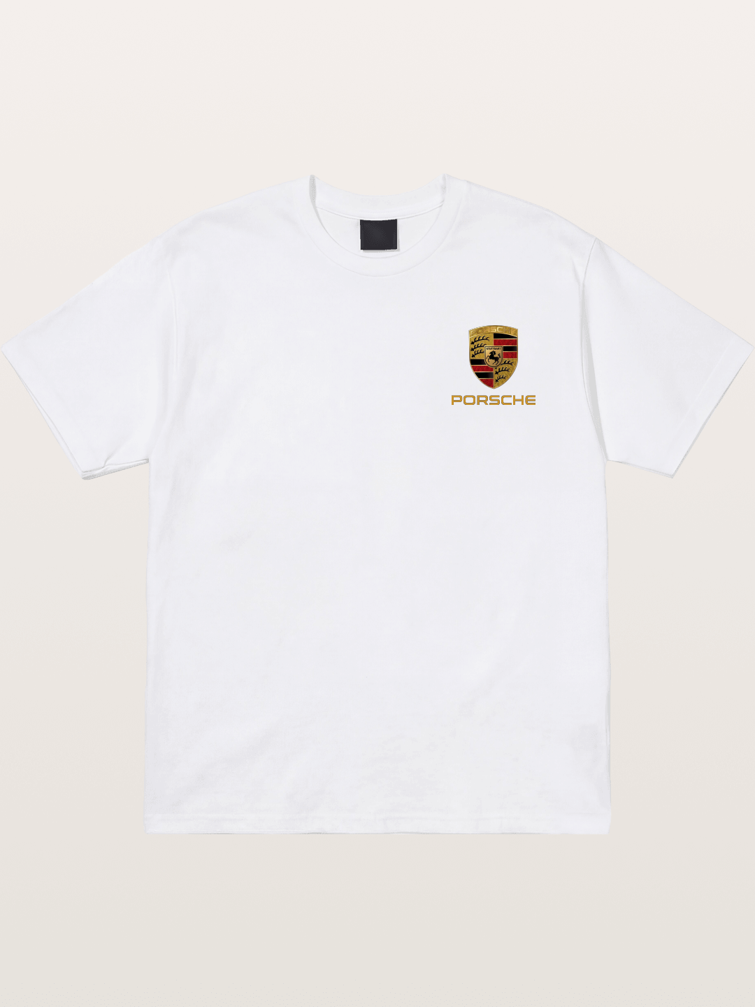 Porsche Crest Stuttgart Shield Cotton T-shirt
