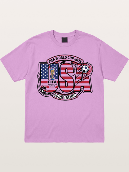 USA 2026 World Cup Typography Gildan T-shirt