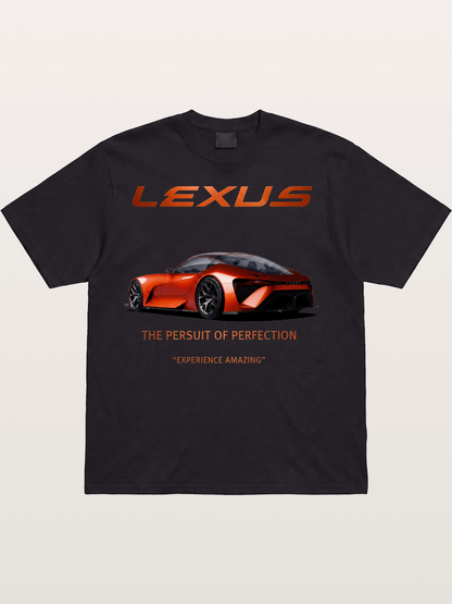Lexus Concept Car Orange Poster Cotton T-shirt