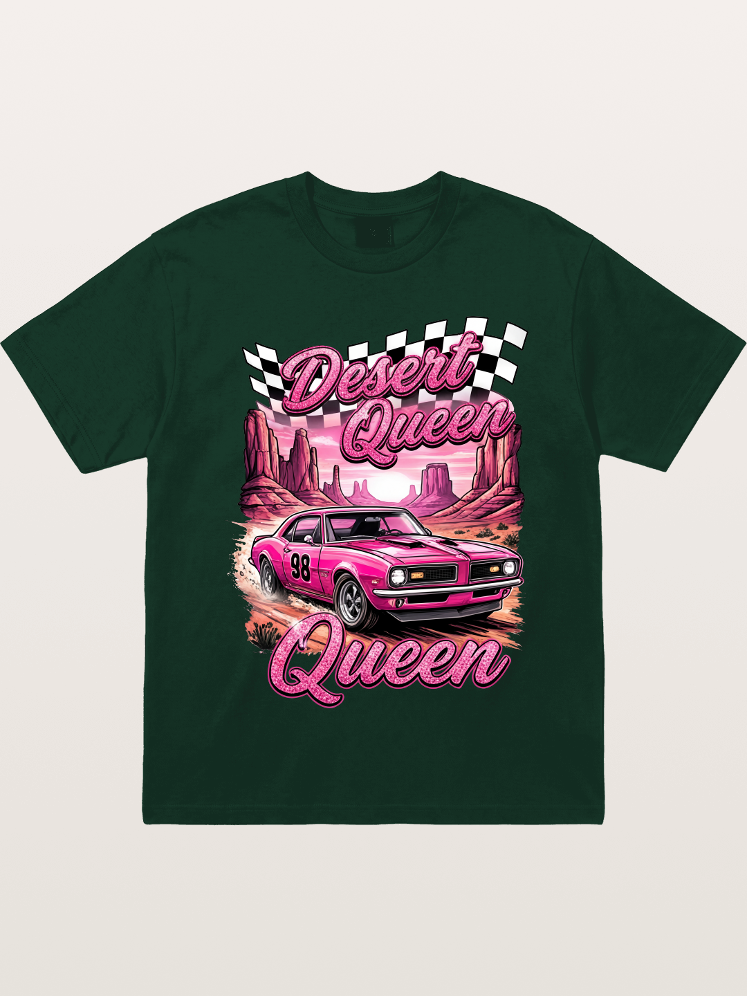 Desert Queen Racer Gildan T-shirt