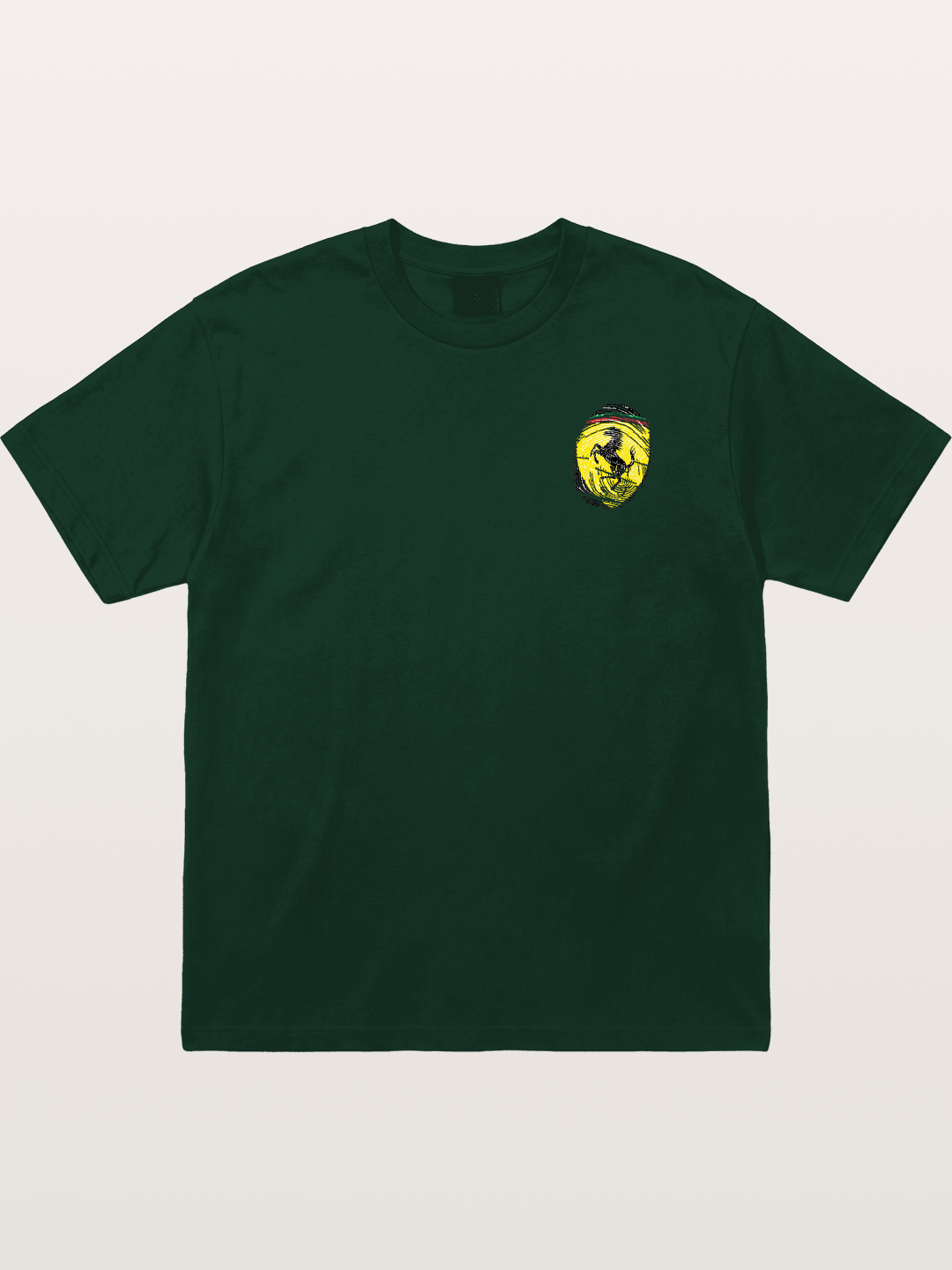 Ferrari Fingerprint Logo Gildan T-shirt