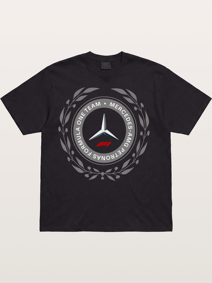 Silver Arrows One Team Logo Cotton T-shirt