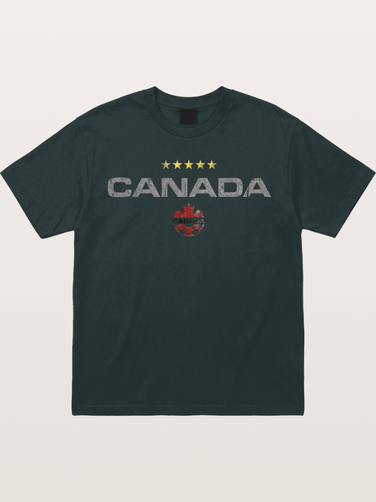 Canada Soccer Team Crest Gildan T-shirt