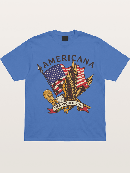 USA Eagle World Cup Graphic Gildan T-shirt