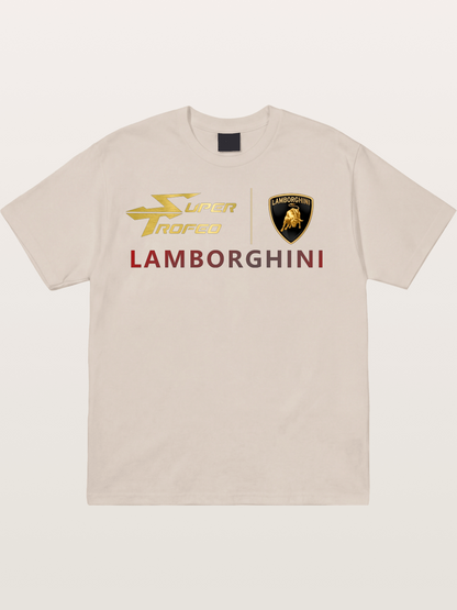 Lamborghini Super Trofeo Logo Cotton T-shirt