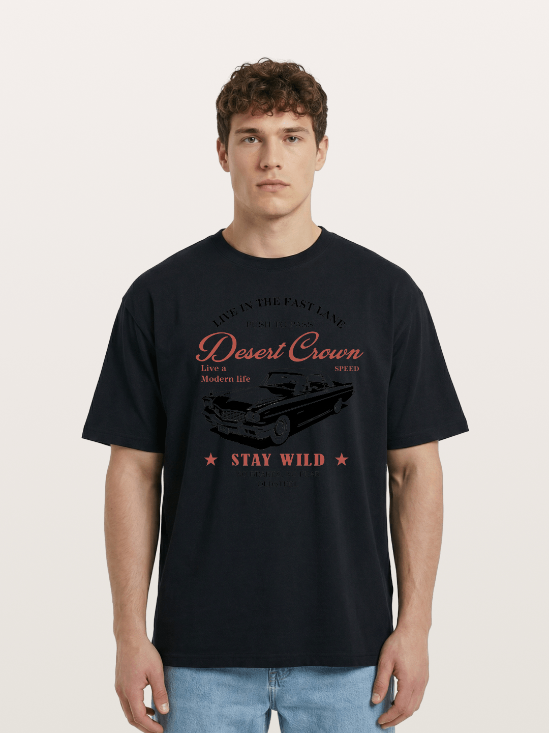 Desert Crown Cotton T-shirt