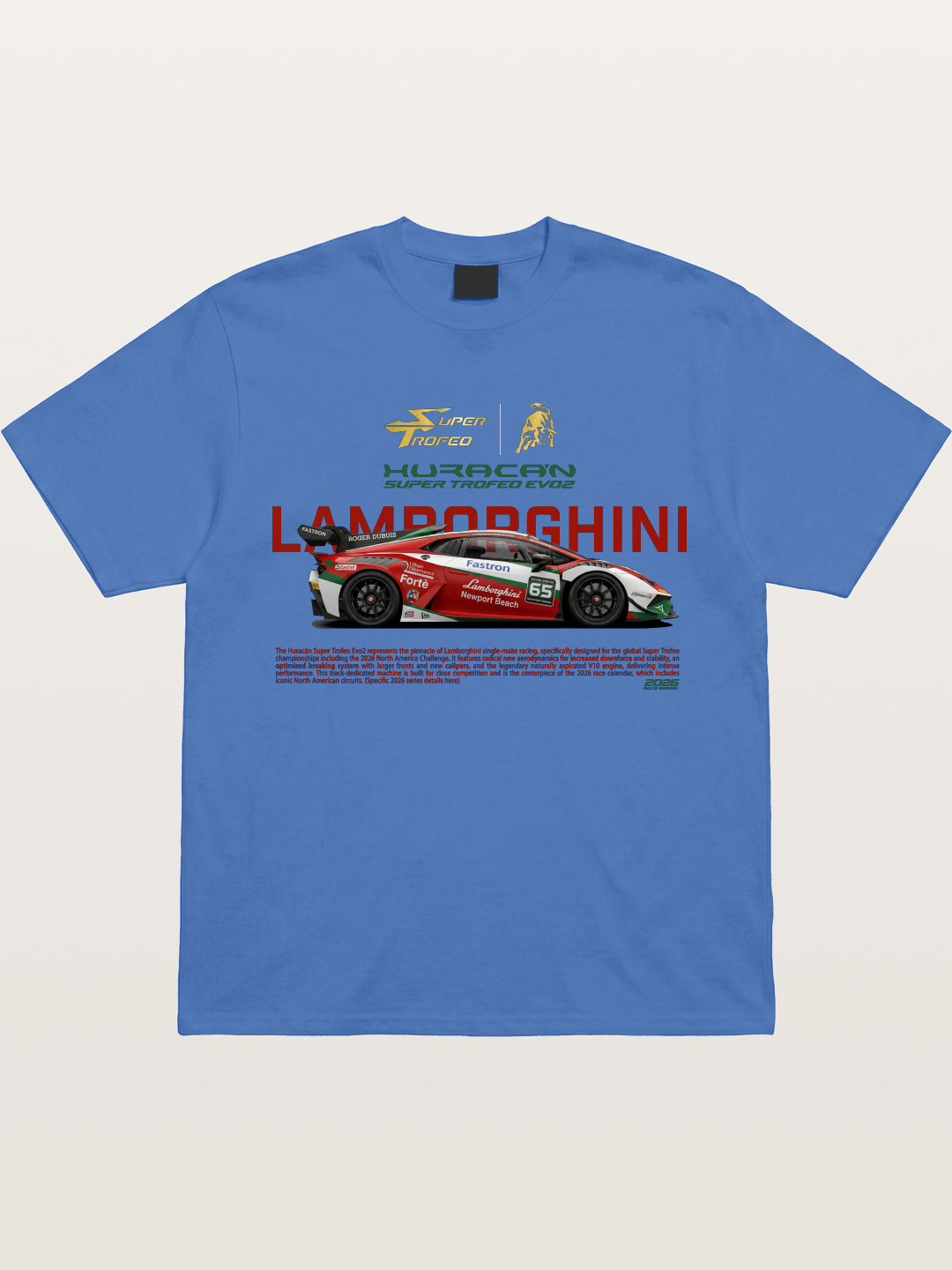 Lamborghini Huracan EVO2 Race Livery Gildan T-shirt