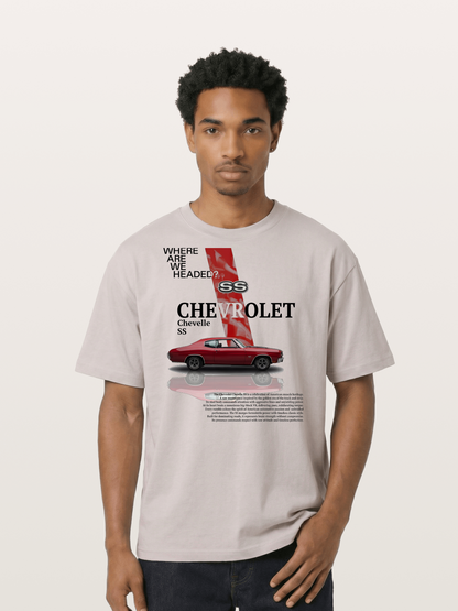Red SS Coupe Cotton T-shirt