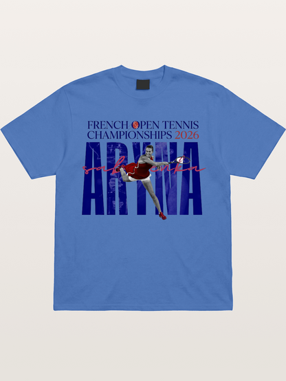 Aryna Sabalenka French Open Design Gildan T-shirt