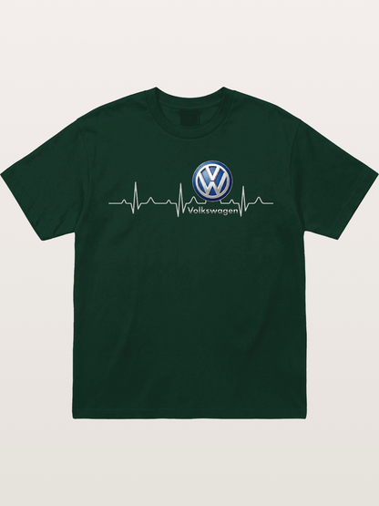 Volkswagen Heartbeat Logo Gildan T-shirt