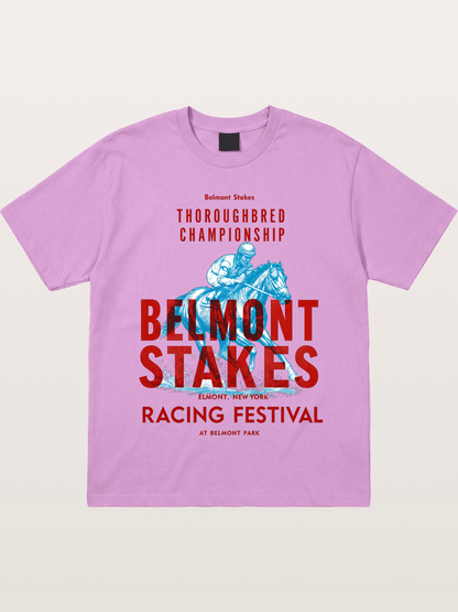 Belmont Stakes Racing Festival Art Gildan T-shirt