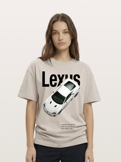 Lexus LFA Overhead View Art Cotton T-shirt