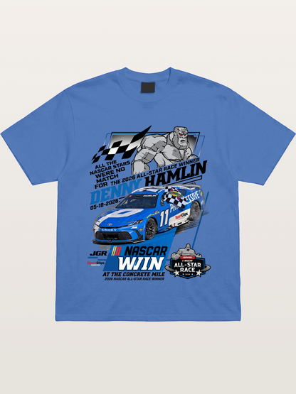Denny Hamlin #11 2026 All-Star Win Gildan T-shirt
