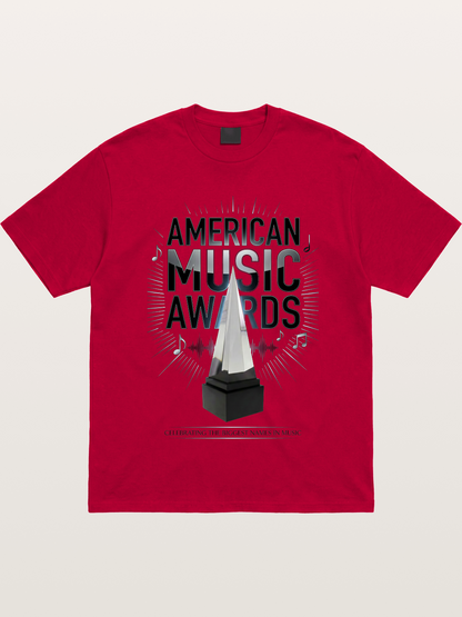 AMA Trophy Music Note Graphic Gildan T-shirt
