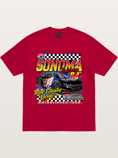 Sonoma NASCAR Wine Country Racing Gildan T-shirt