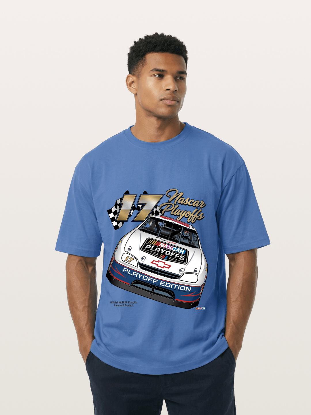17 Playoff Edition Race Car Gildan T-shirt