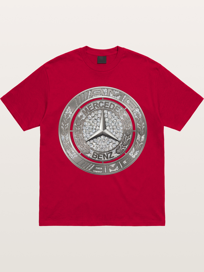 Mercedes Diamond Logo Art Gildan T-shirt