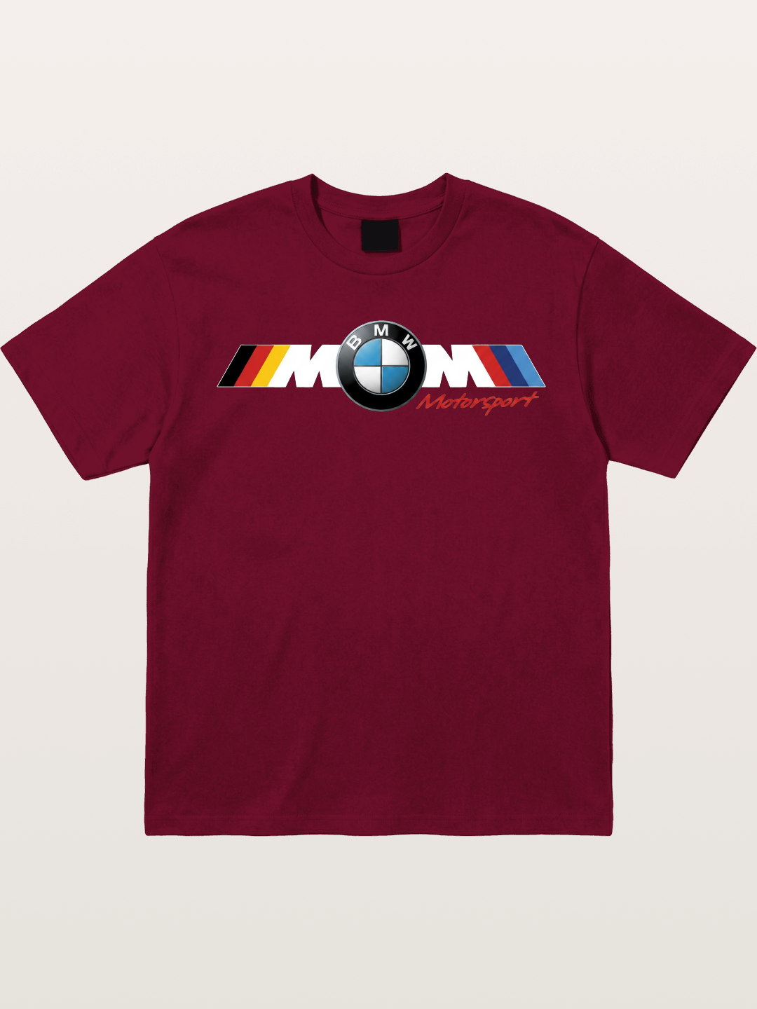 BMW M Motorsport Logo Print Gildan T-shirt
