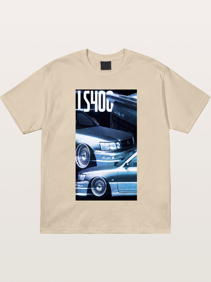 LS400 JDM Double Car Print Gildan T-shirt