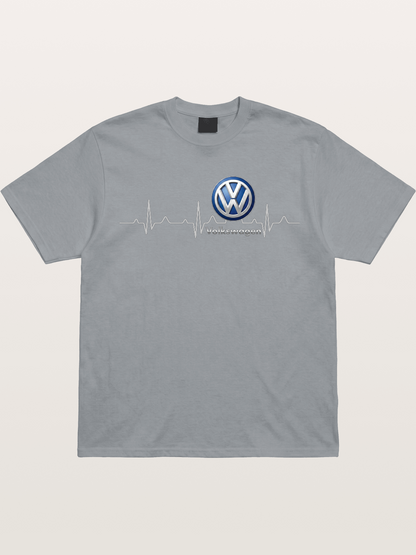 Volkswagen Heartbeat Logo Gildan T-shirt
