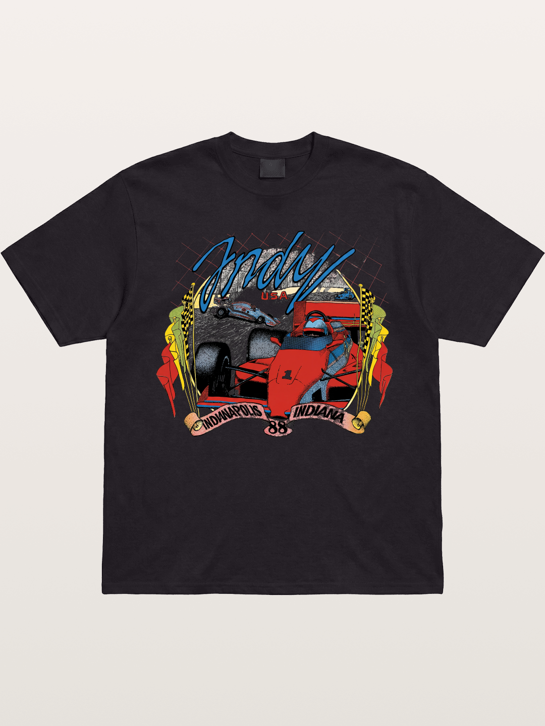 Indy 500 Retro Gildan T-shirt