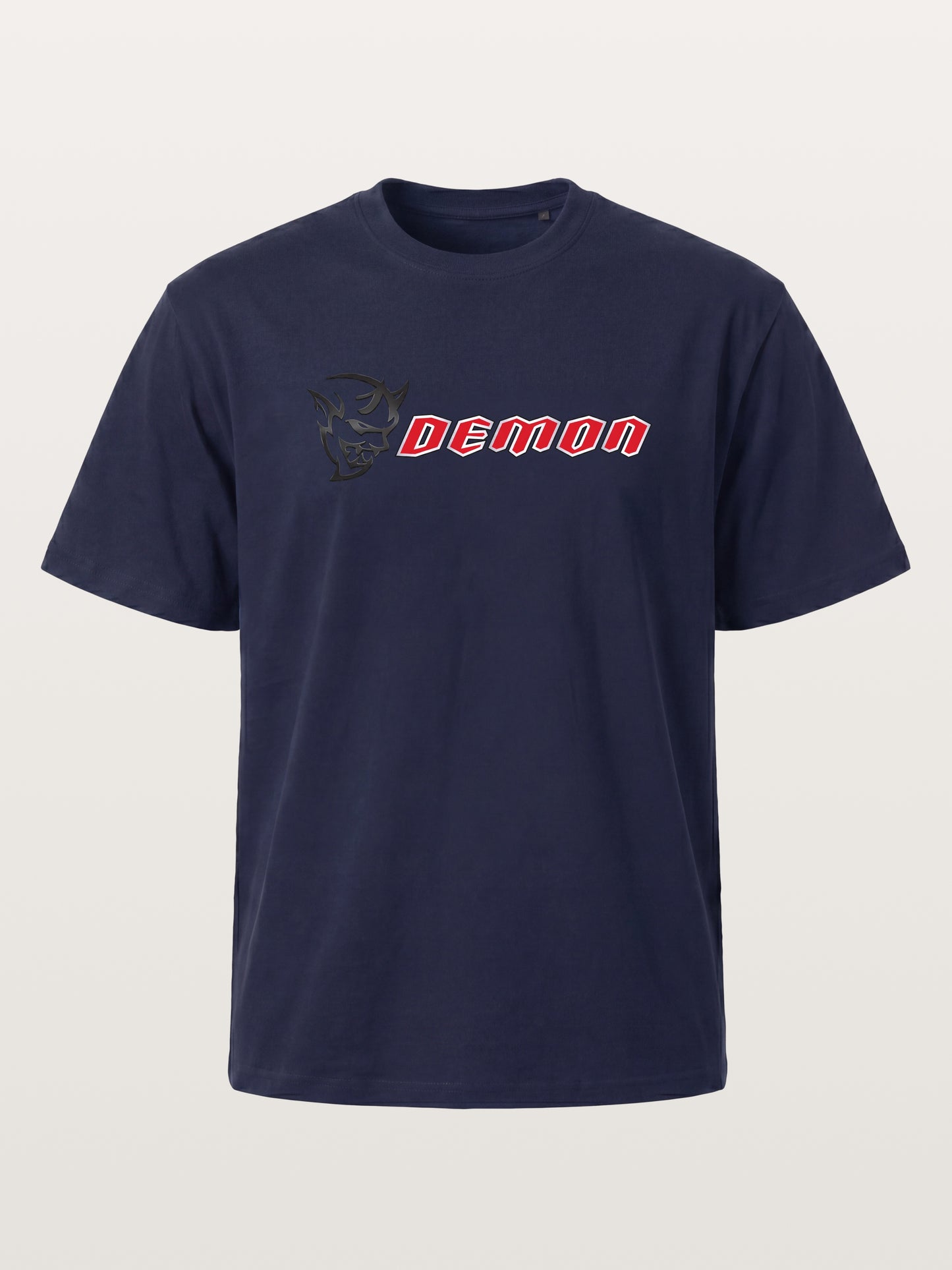 Demon Devil Head Letter Card Gildan T-shirt