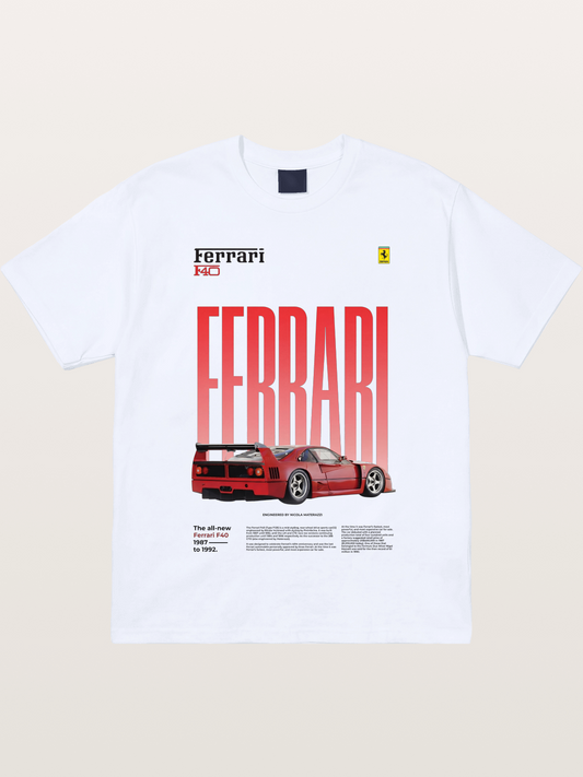 Gradient Red Gildan T-shirt