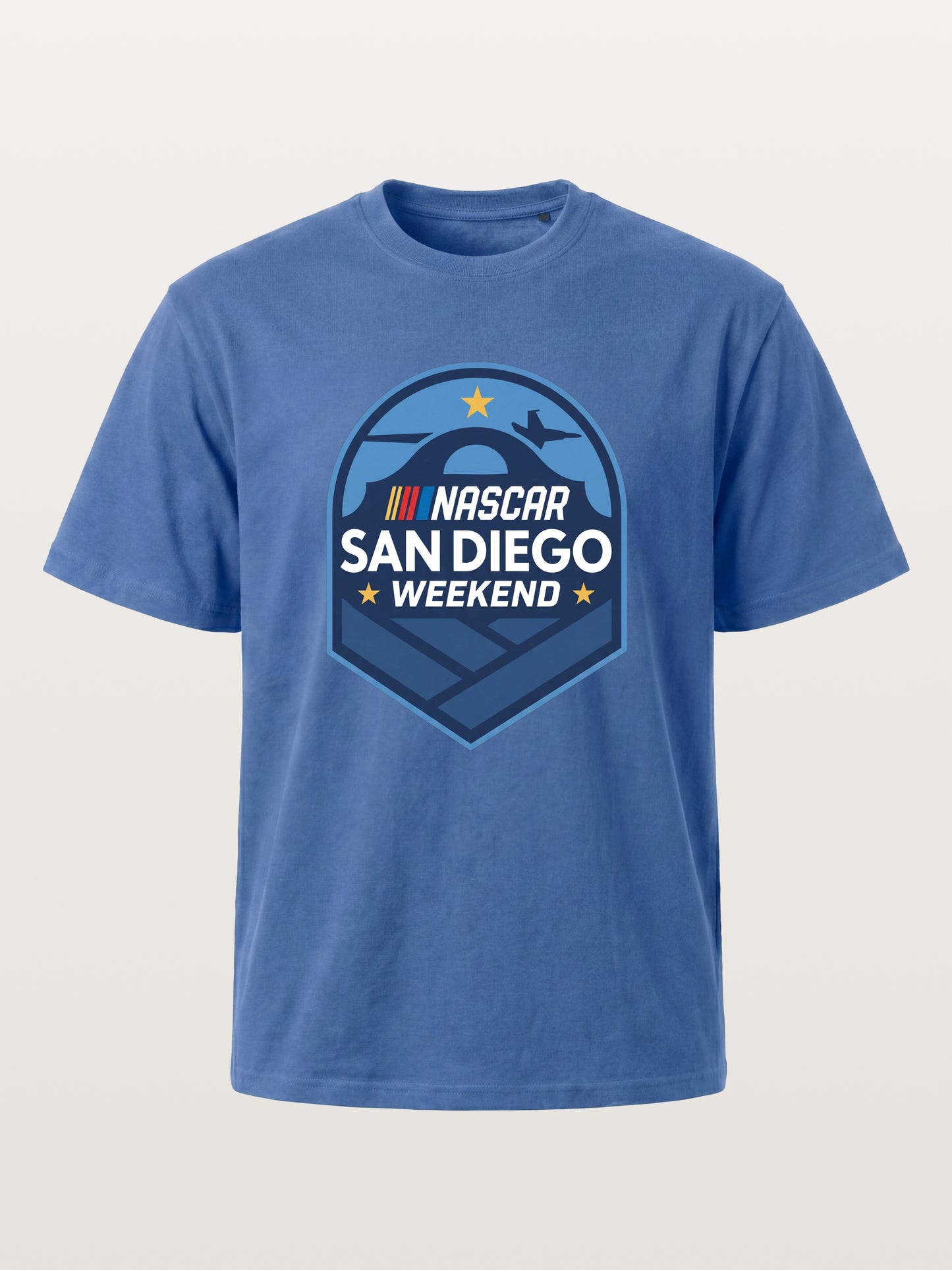 NASCAR San Diego Shield Emblem Gildan T-shirt