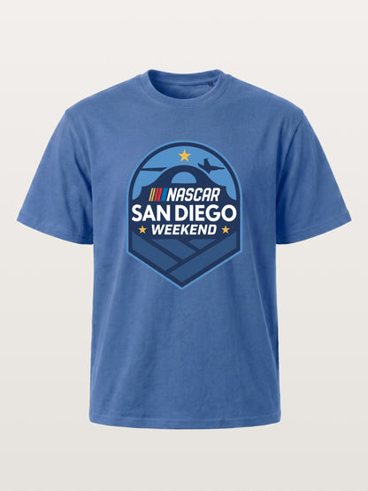 NASCAR San Diego Shield Emblem Gildan T-shirt
