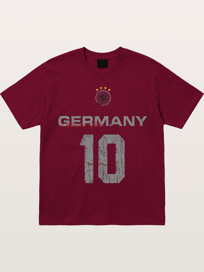 Germany Muller 10 Jersey Gildan T-shirt