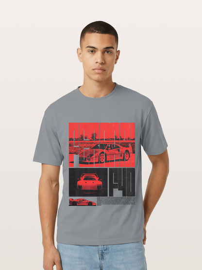 Red F40 Gildan T-shirt