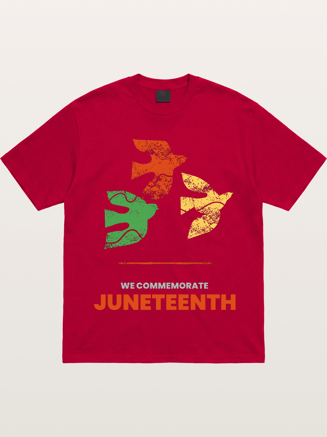 Juneteenth Peace Doves Commemoration Gildan T-shirt