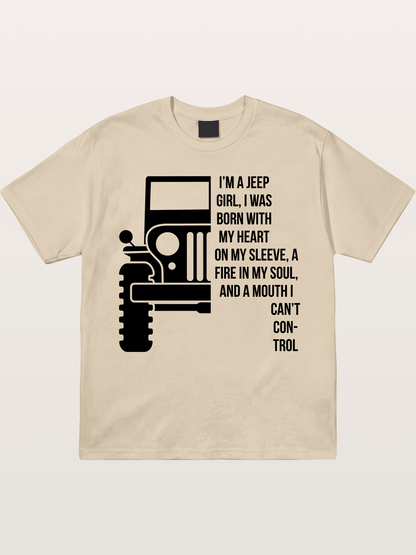 Jeep Girl Gildan T-shirt