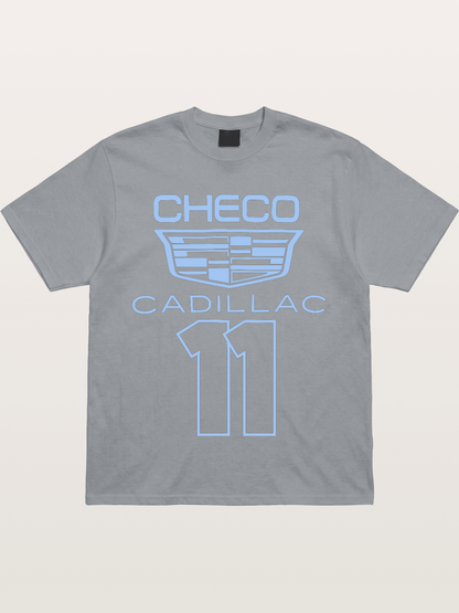 Checo Cadillac #11 Racing Emblem Gildan T-shirt