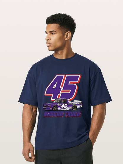 Purple 45 Racer Gildan T-shirt