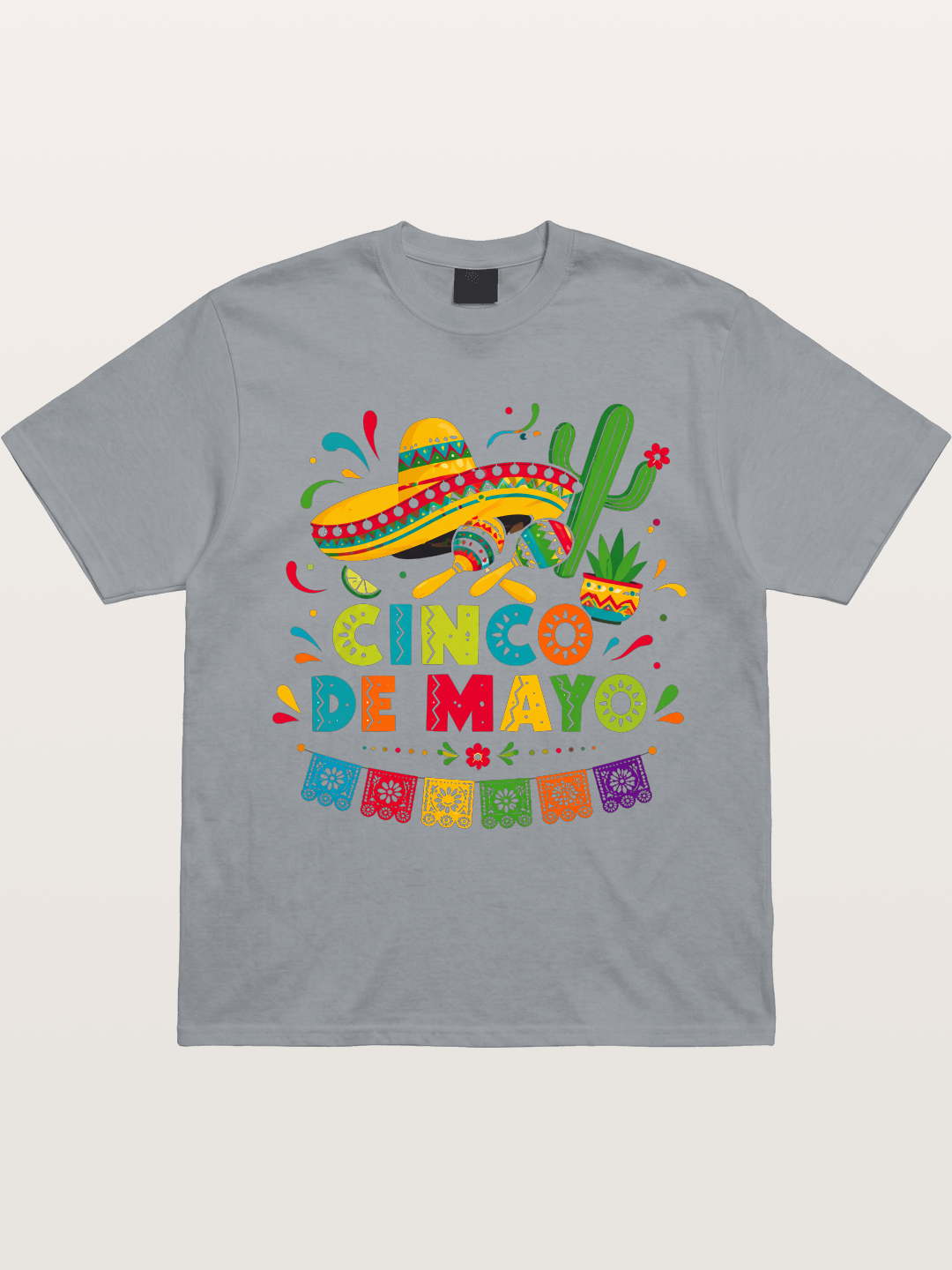 Cinco De Mayo Fiesta Art Gildan T-shirt