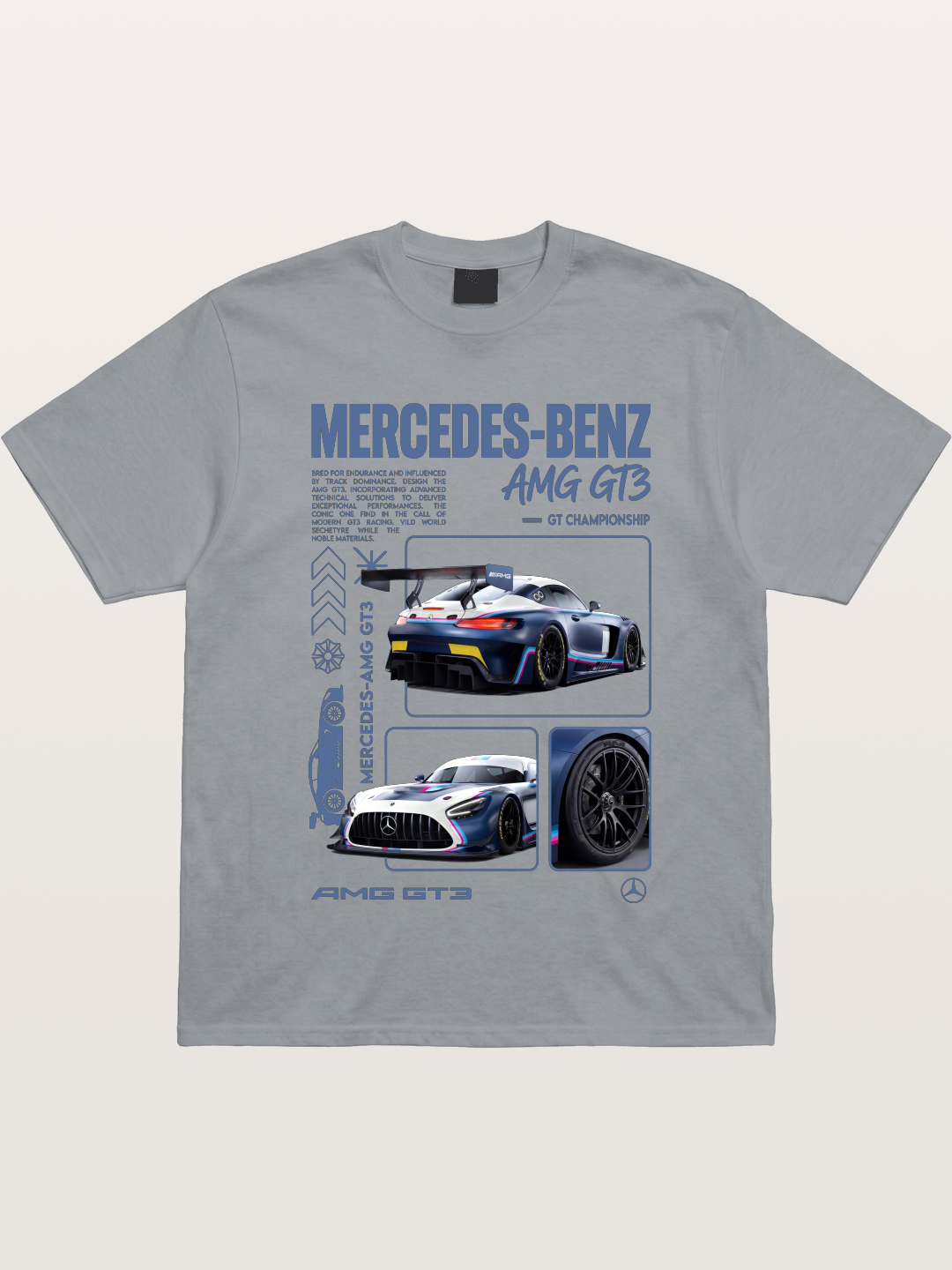Mercedes AMG GT3 Race Car Gildan T-shirt