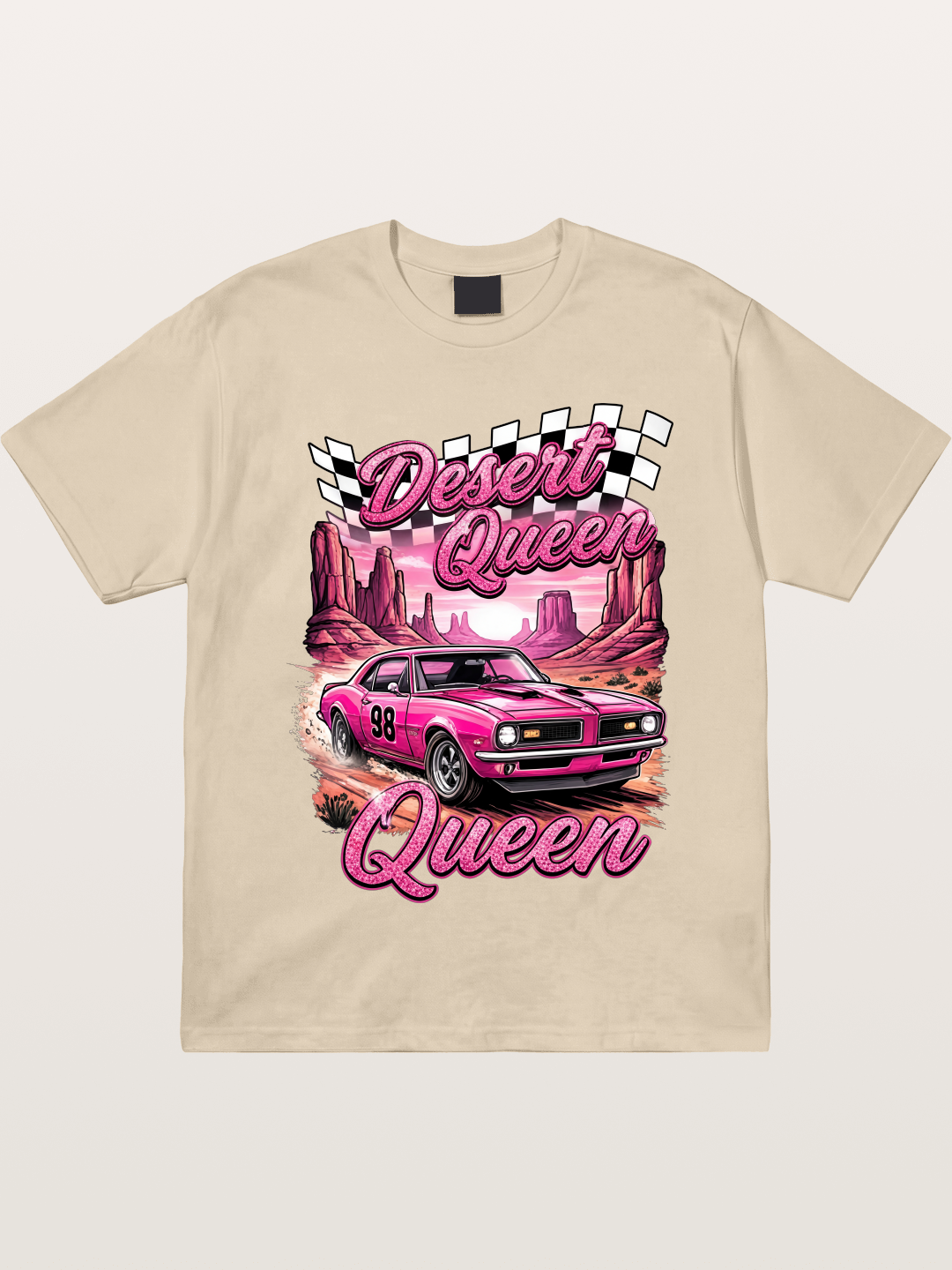Desert Queen Racer Gildan T-shirt