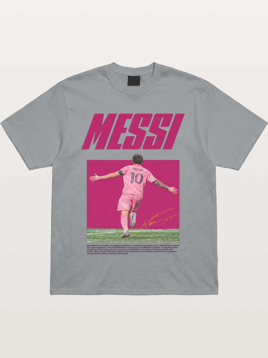 Messi Inter Miami Pink Kit Gildan T-shirt