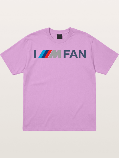 BMW M Fan Stripes Text Print Gildan T-shirt
